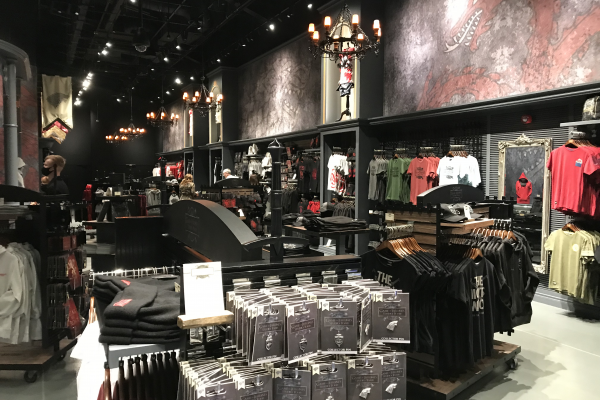 GOT Shopfitting Shopfitting, Bespoke shop fit-out, Retail Design, Game of Thrones, Linen Mills Studios