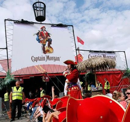 Captain Morgan Outside Outdoor Event Planning