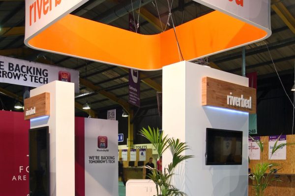 53 Degrees Design Riverbed 2 at Web Summit Dublin 2015 Trade Show Booths